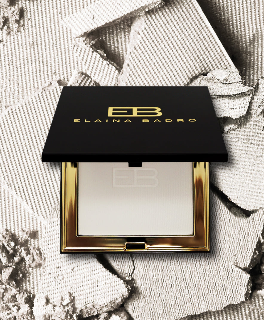Elaina Badro pressed setting powder translucent and tac-free